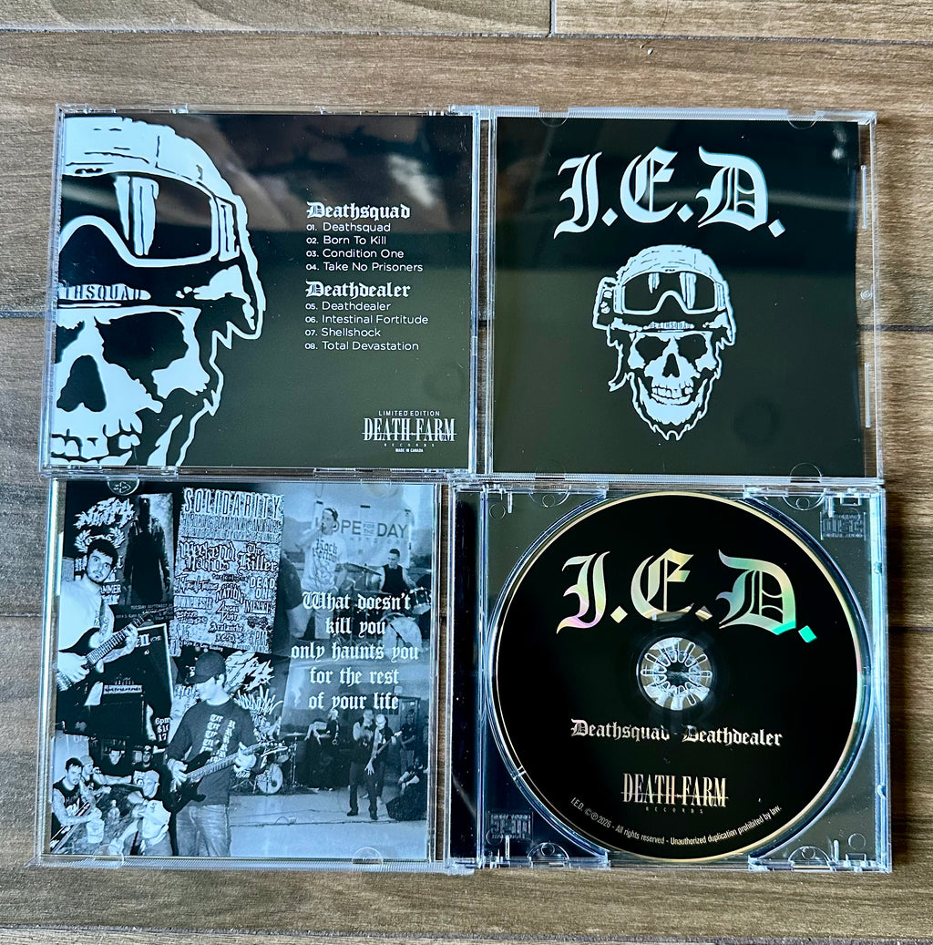 I.E.D. "Deathsquad / Deathdealer" CD
