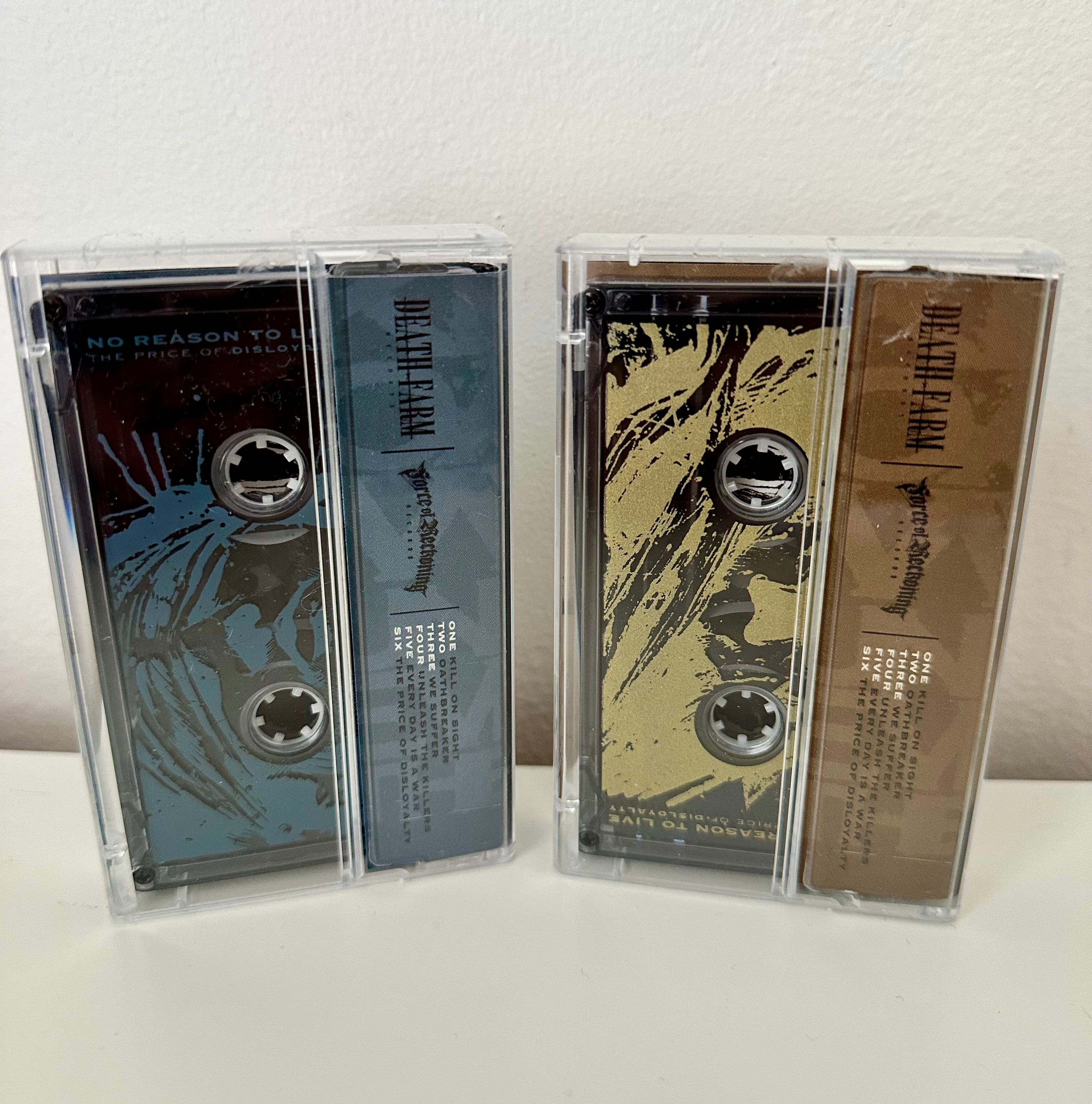 NO REASON TO LIVE "The Price Of Disloyalty" CASSETTE