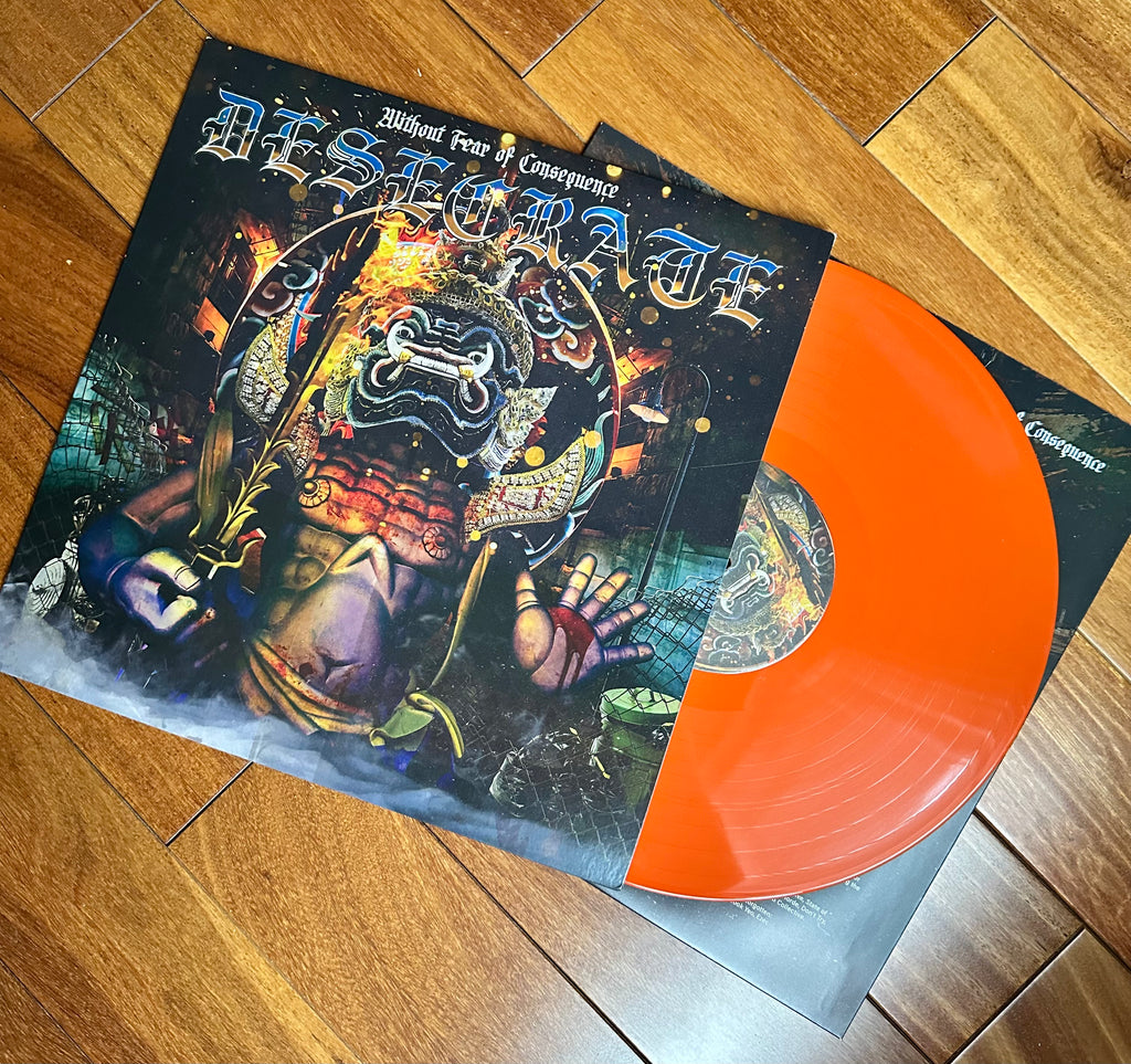 DESECRATE "Without Fear Of Consequence" VINYL
