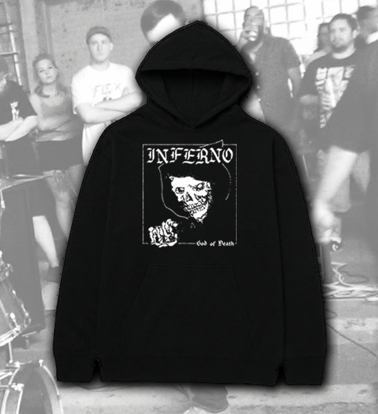 *PRE ORDER* INFERNO "God Of Death" HOODIE
